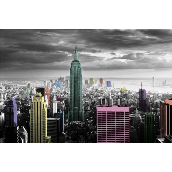 New York - Colour Splash Multicolor