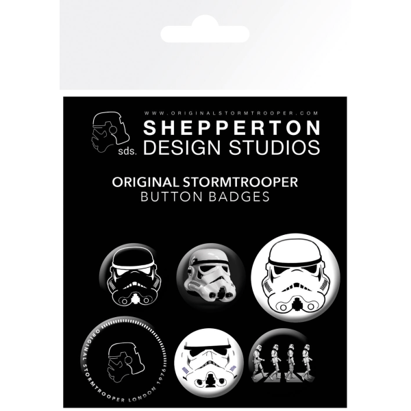 Badge Pack - Star Wars - Alkuperäinen Stormtrooper Multicolor