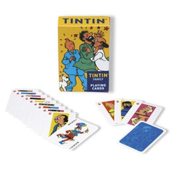 Tintin - Spelkort Karaktärer multifärg