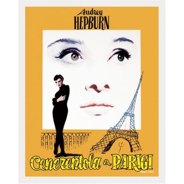 Audrey Hepburn - Hauskat kasvot italialainen Multicolor