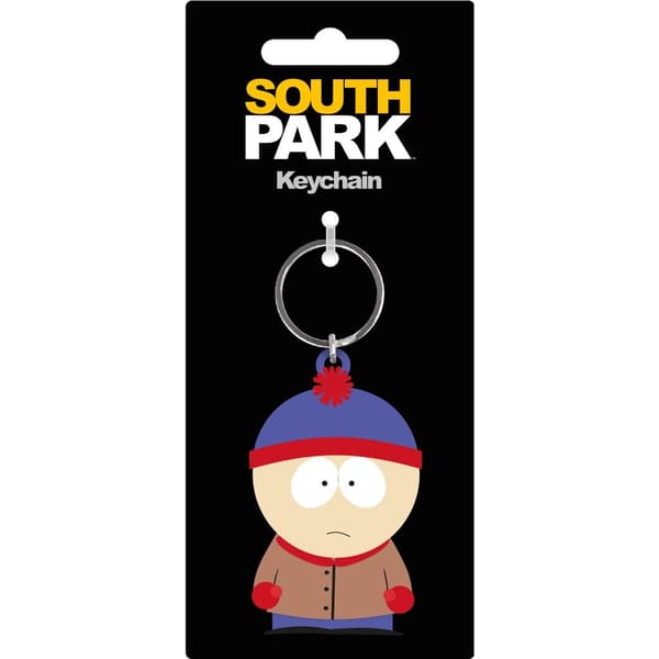 Nyckelring - SOUTH PARK PVC (STAN) KEYCHAIN multifärg