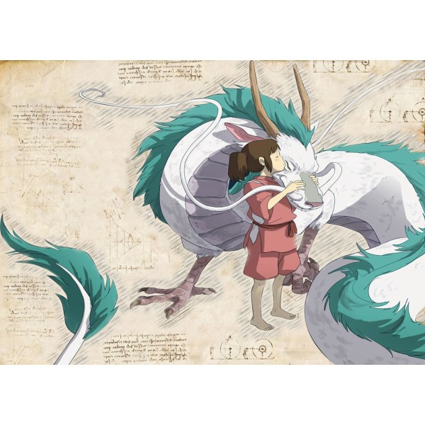 A3 Print - Myazaki - Ghibli 2 Multicolor