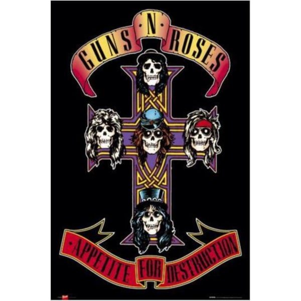 Guns N Roses - Ruokahalu Multicolor