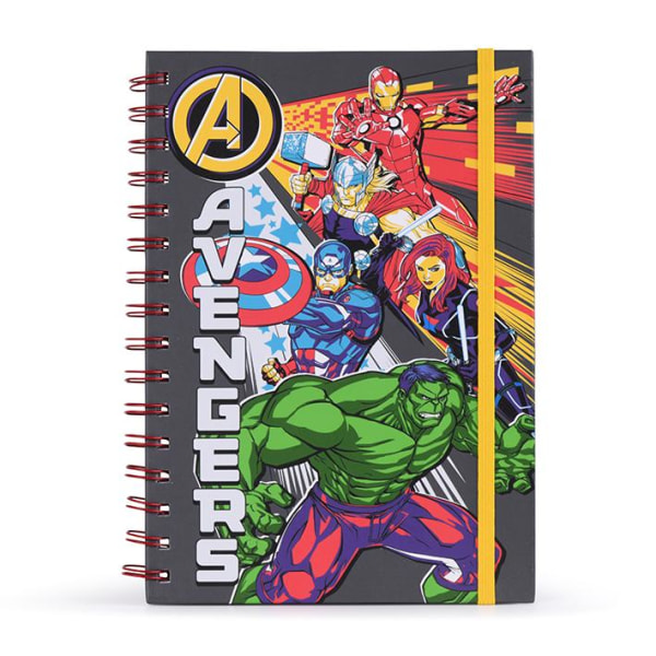 Anteckningsbok - Marvel (Avengers Burst) Multicolor