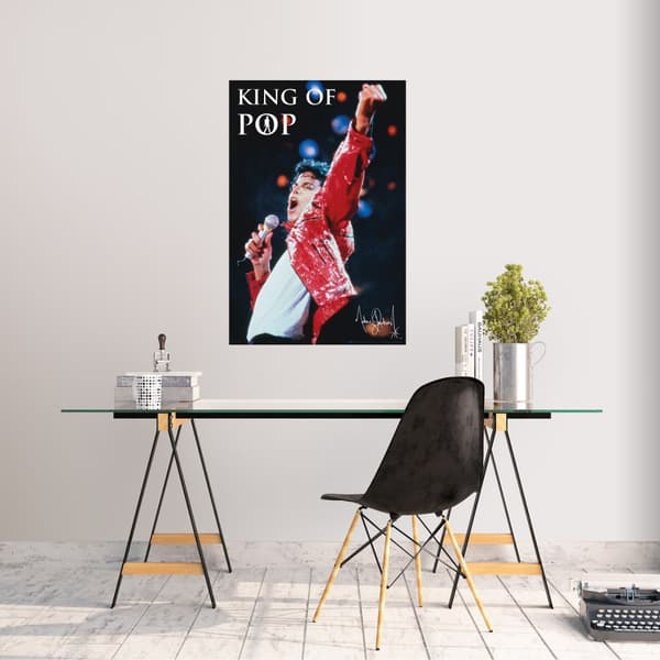 Poster - Michael Jackson – King of Pop Multicolor