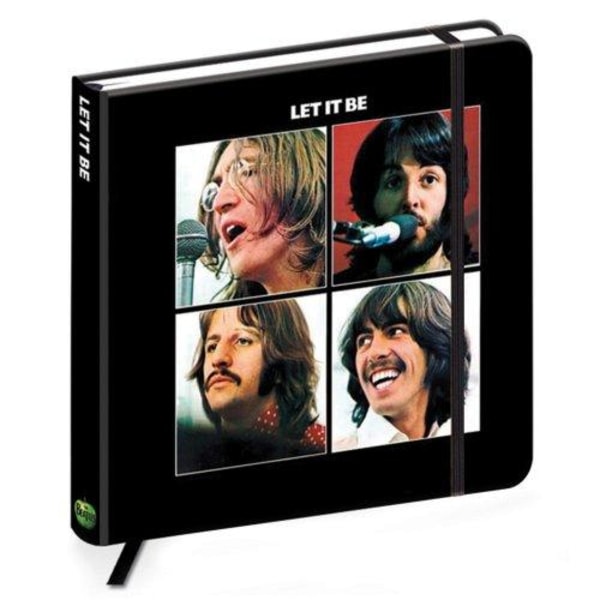 Anteckningsbok - The Beatles - Let it Be multifärg