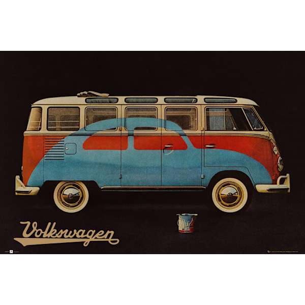 VW Camper - Paint Advert multifärg