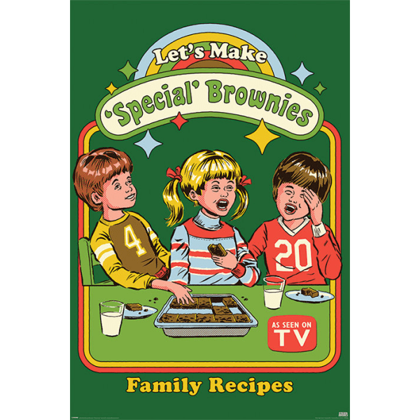 Steven Rhodes - Let's Make Special Brownies Multicolor