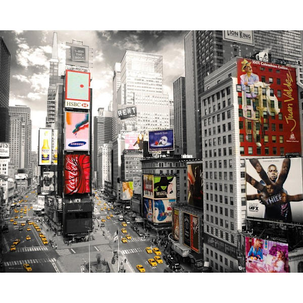 New York - Times Square multifärg