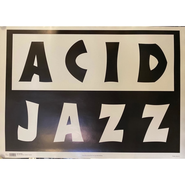 Acid Jazz - Poster multifärg