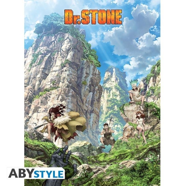 DR STONE - Poster "Stone World" Multicolor