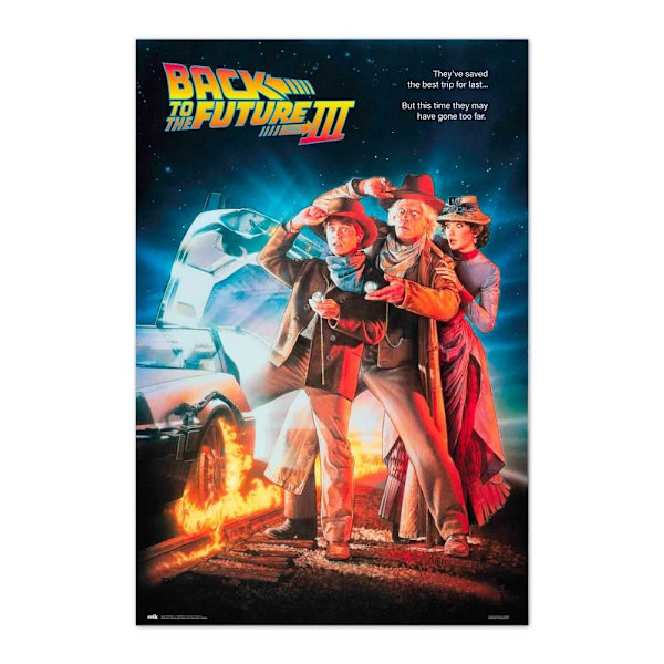 Tillbaka till framtiden 3 - Back To the Future multifärg