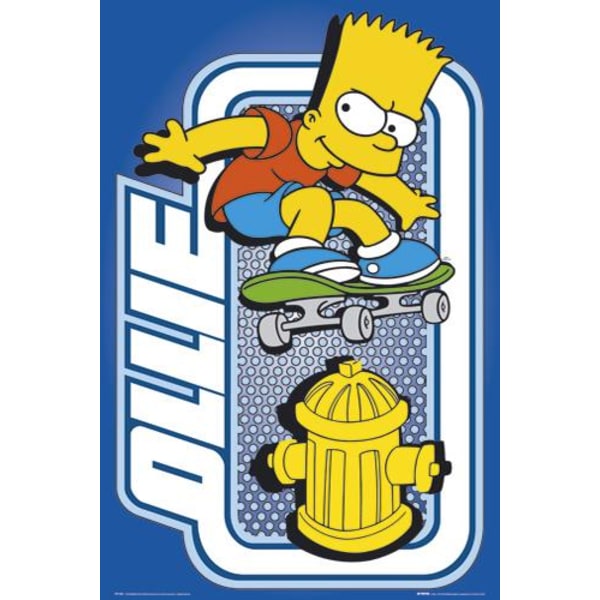 The Simpsons - Ollie multifärg