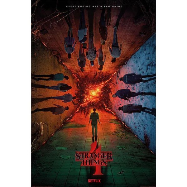 Stranger Things 4 (Every Ending Has a Beginning) Multicolor