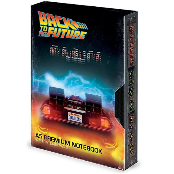 Anteckningsbok - Back to the Future (Great Scott) VHS Multicolor