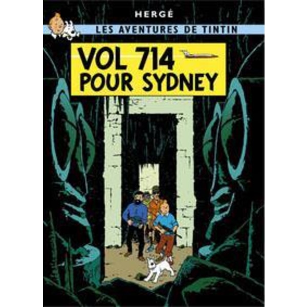Poster - Tintin Vol 714 pour Sydney - Plan 714 till Sydney multifärg