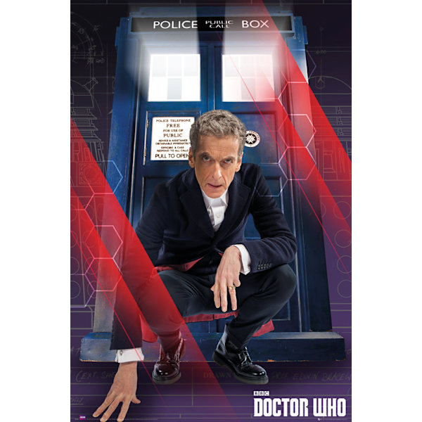 Doctor Who - 12th Doctor Crouching multifärg