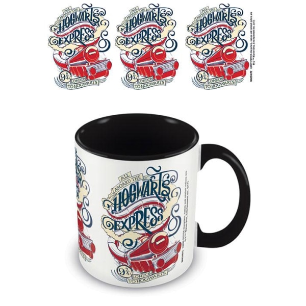 Harry Potter - All Aboard - Black - Mugg Multicolor