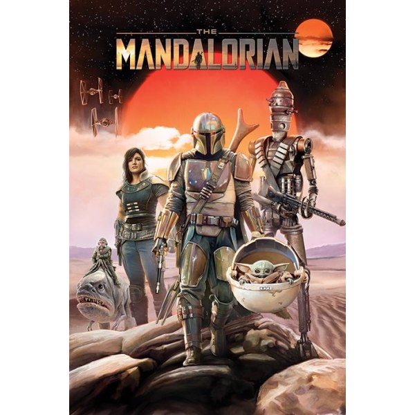 Star Wars - The Mandalorian (gruppe) Multicolor
