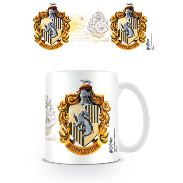 Harry Potter (Hufflepuff Crest) - Mugg multifärg