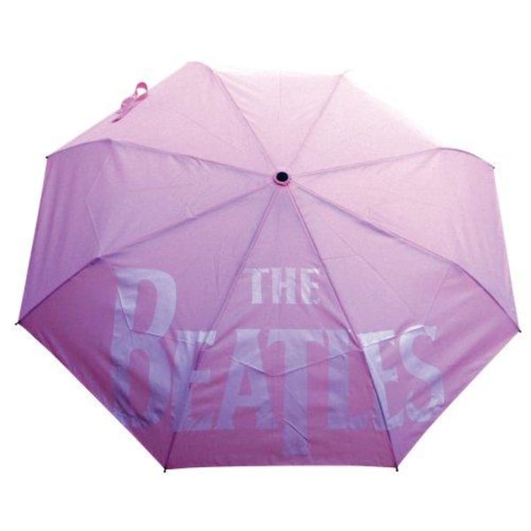 Paraply - The Beatles - Pink Logo Multicolor