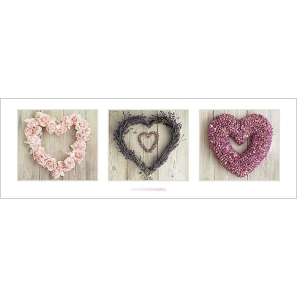 Howard Shooter - Love Hearts - Hjärtan Multicolor