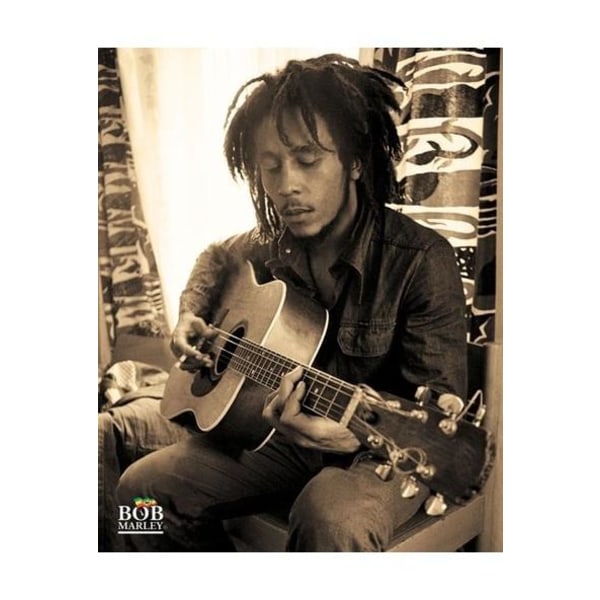 Bob Marley - Gitarr multifärg
