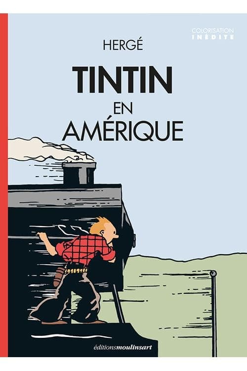 Poster - Tintin i Amerika (Amerique) Multicolor