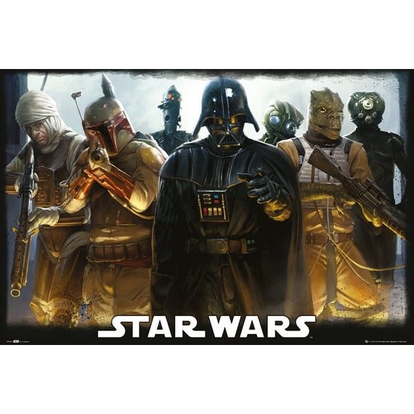 Star Wars - Darth Vader - Bounty Hunters multifärg