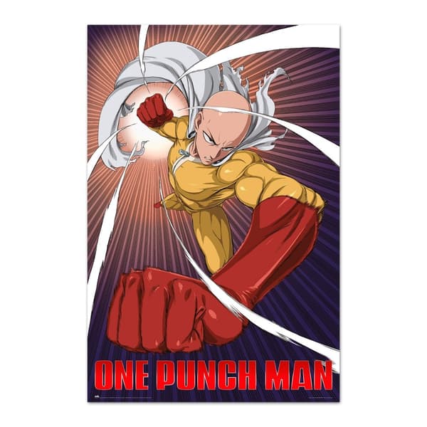 Poster - ONE PUNCH MAN - SAITAMA Multicolor