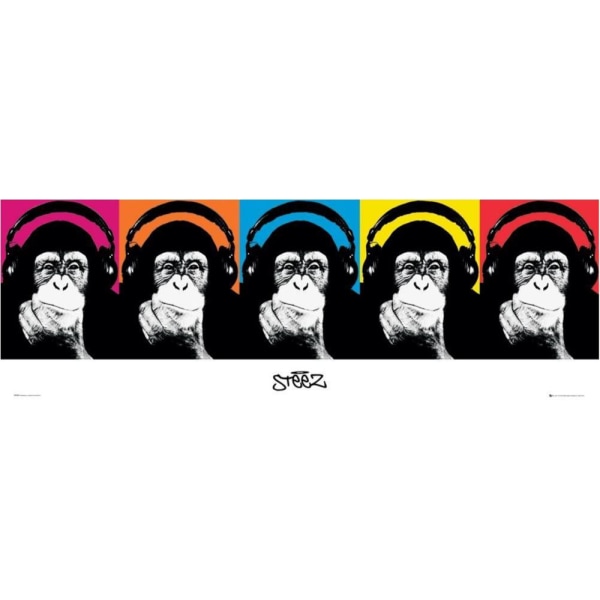 Steez - Monkeys multifärg