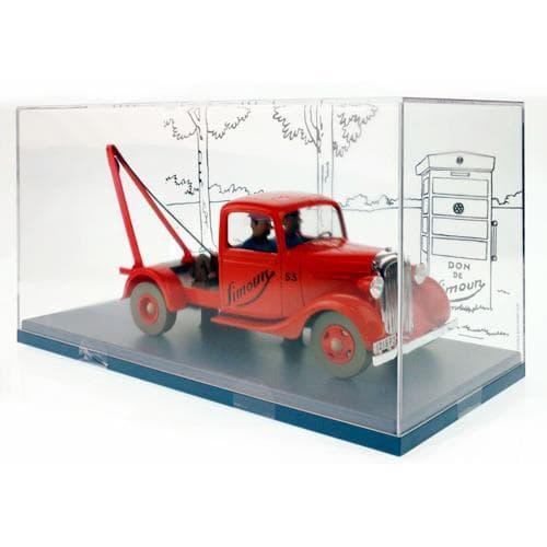 Tintin - 1:24 Modellbil 33 - Tow Simoun multifärg