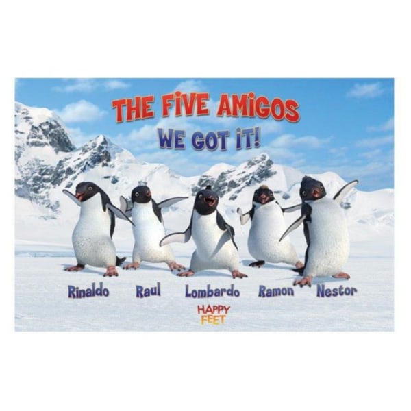 Happy Feet - The Five Amigos Multicolor