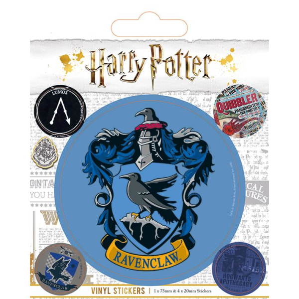 Vinyl klistermærkepakke - klistermærker - Harry Potter (Ravenclaw) Multicolor