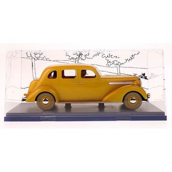 Tintin - 1:24 Modellbil #36 - Buick multifärg