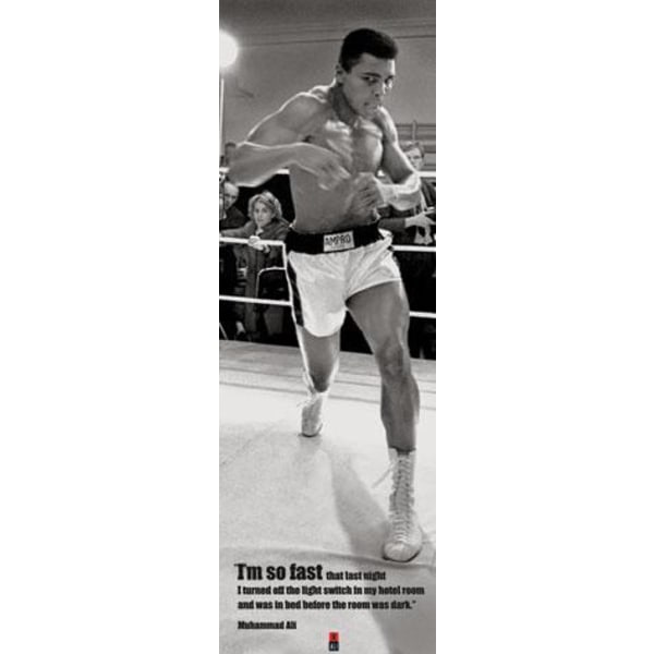 Muhammad Ali - I´m so fast... multifärg