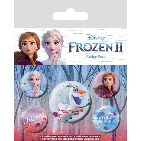Badge Pack - Frozen 2 (Destiny) Multicolor