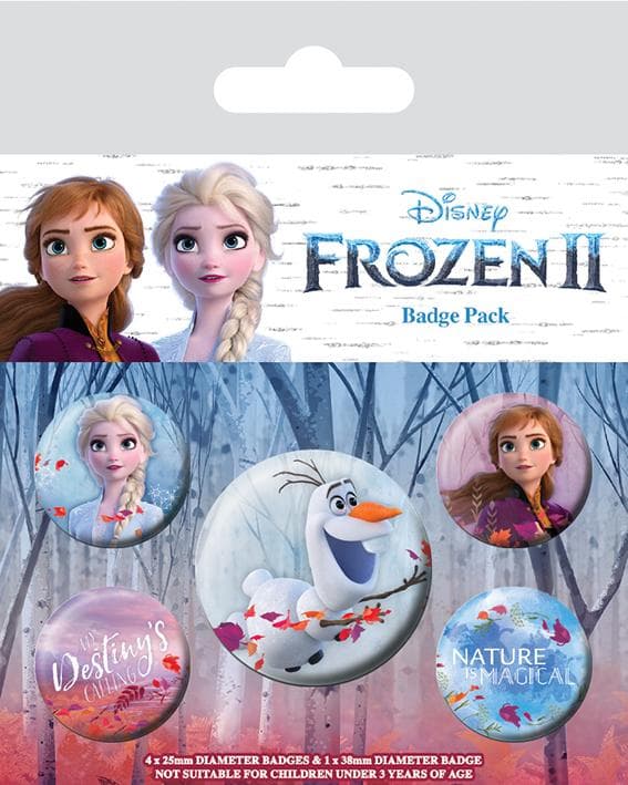 Badge Pack - Frozen 2 (Destiny) multifärg