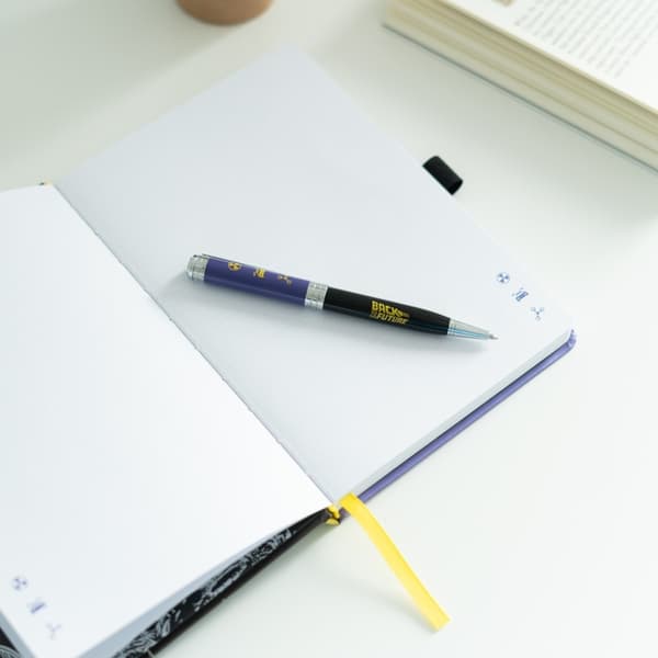 Anteckningsbok - Back to the Future – Premium A5 Notebook med Penna Multicolor