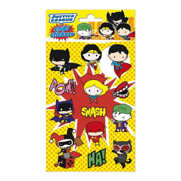 Klistermärken - DC Comics - Chibi (Set Stickers) multifärg
