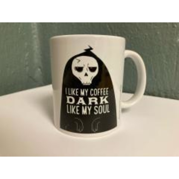 I Like My Coffee Dark Like My Soul Multicolor