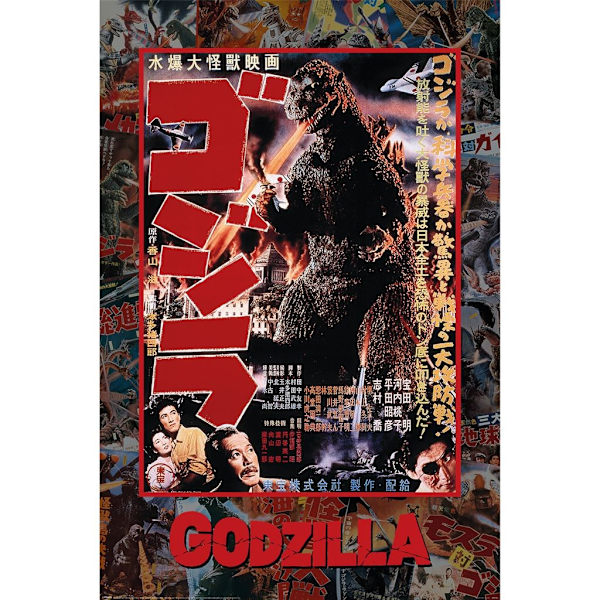 Poster - GODZILLA multifärg