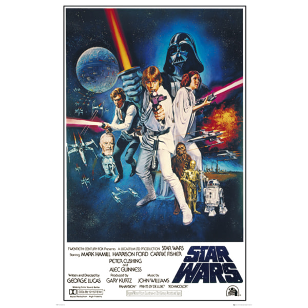 Star Wars - One Sheet multifärg