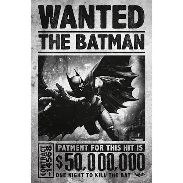 Batman Arkham Origins - Wanted Multicolor