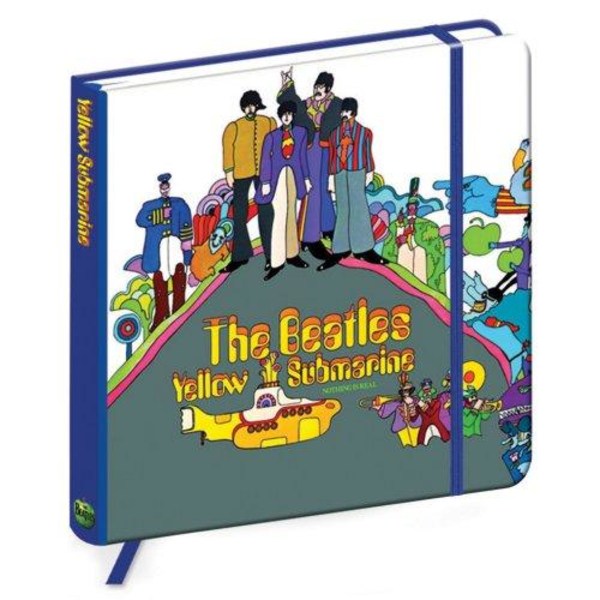 Muistikirja - The Beatles - Keltainen sukellusvene Multicolor
