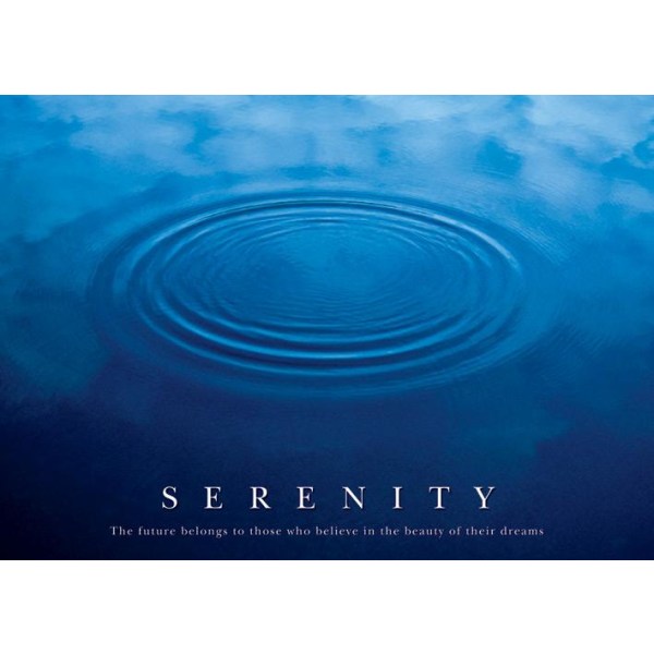 Serenity - Droppe i vatten Multicolor