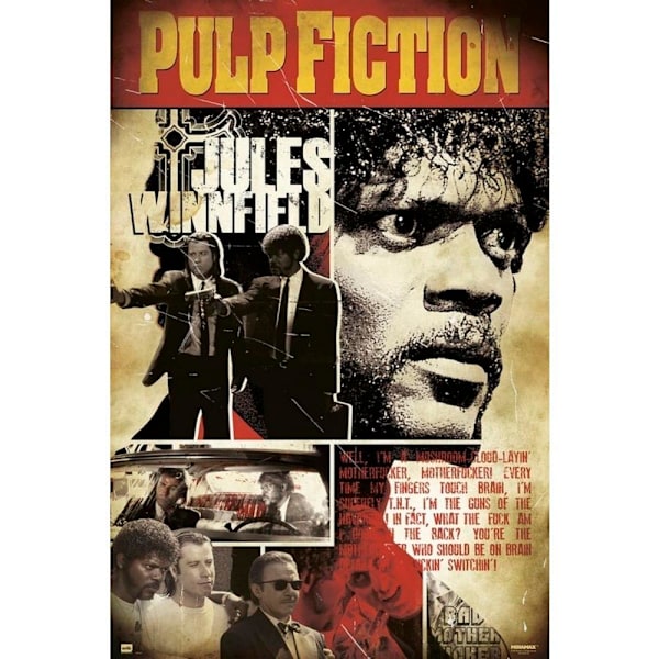 PULP FICTION - JULES multifärg