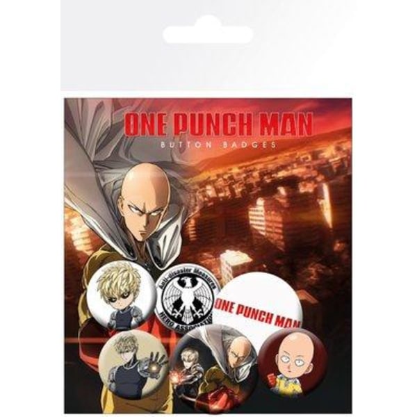 Badge Pack - ONE PUNCH MAN Mix Multicolor