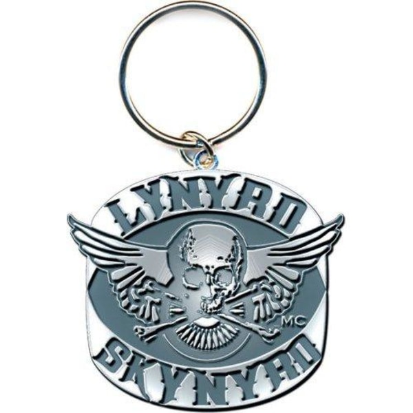 Nøglering - Lynyrd Skynyrd - Biker Patch Logo Multicolor