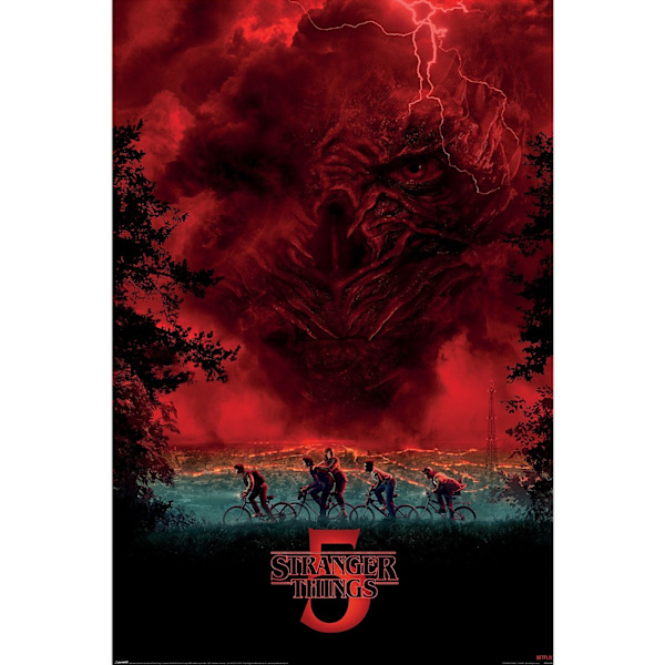 Poster - STRANGER THINGS 5 (VECNA SKY) Multicolor